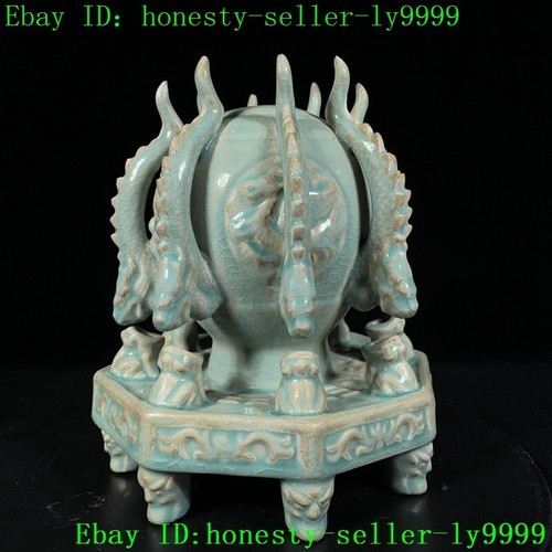 Statua sismografo bestia drago