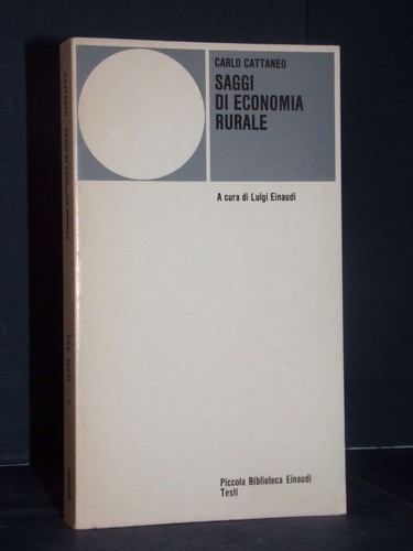 Carlo cattaneo saggi di - carlo,