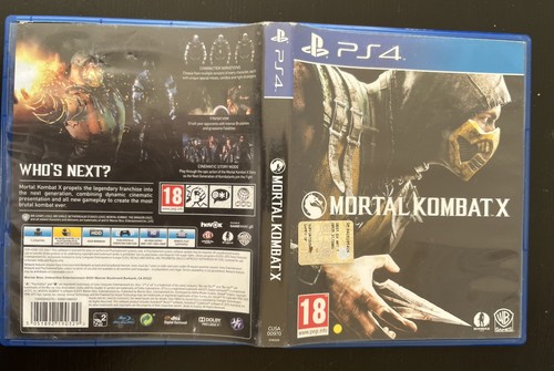 Mortal kombat ps4 - x,