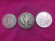 Lotto 3 monete del Regno