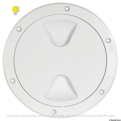 Tappo ispezione bianco - tappo,