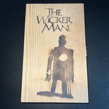 THE WICKER MAN DVD WOODEN BOX