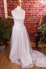 Abito Da Sposa Bianco In Tulle