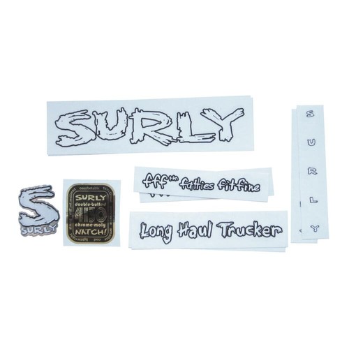Surly kit decalcomania - surly, telaio