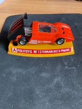 POLITOYS M 13 FERRARI 512 S PININFARINA  SCALA 1:43