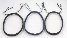Bracciale cordino annodato