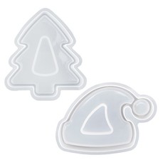 Stampo in silicone per albero di Natale, stampi natalizi riutilizzabili per cottura, festa