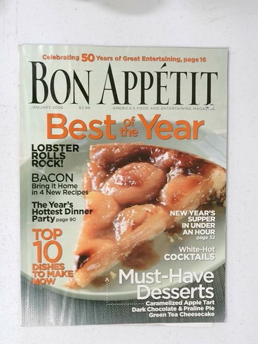 Bon appétit magazine january - magazine,
