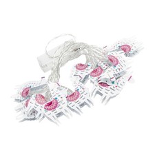  20 LED 3M luce a forma di alpaca stringa Household Mini notte luce a pile