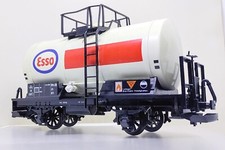 LGB scala G (1:22,5) Carro Cisterna "Esso"  a due assi bianco con scatola #4040E