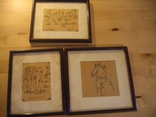 V 211101 LOTTO TRE QUADRETTI A