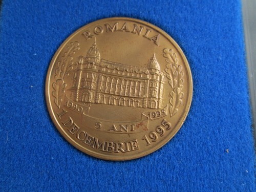 Romania medaglia banca - romania,