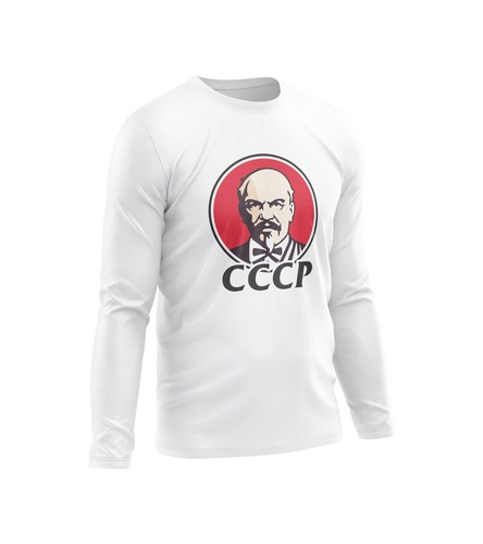 Shirt lenin cccp manica - t-shirt,