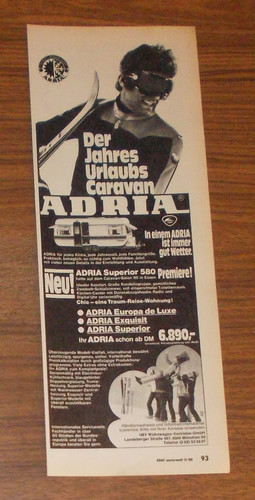 Rara pubblicità adria - rara,