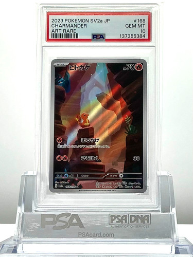 Psa charmander 168 165 - 10, 2023