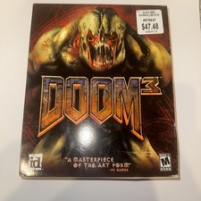 Sam's Club Doom 3 PC Big Box Edition 2004 Activision (sigillato in fabbrica) ultra raro