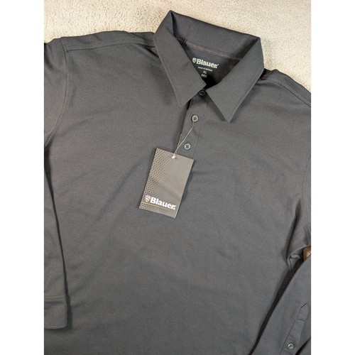 Polo blauer uomo - blauer, lunga