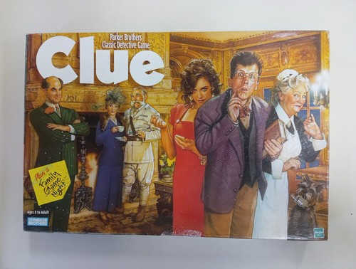 Clue parker brothers hasbro - -,
