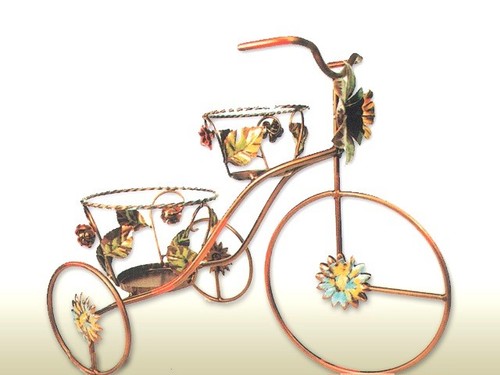 Triciclo portafiori portavaso - portafiori,