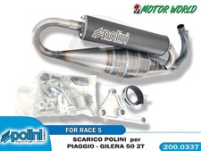 MARMITTA POLINI FOR RACE 5 200.0337 QUARTZ ZIP 50 2T SP H2O 2000