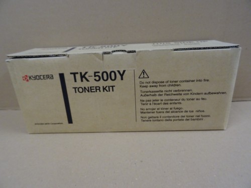 Toner laser jaune tk500y - toner,