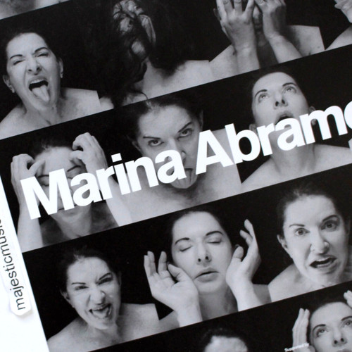 Marina abramovic poster mostra - abramovic,