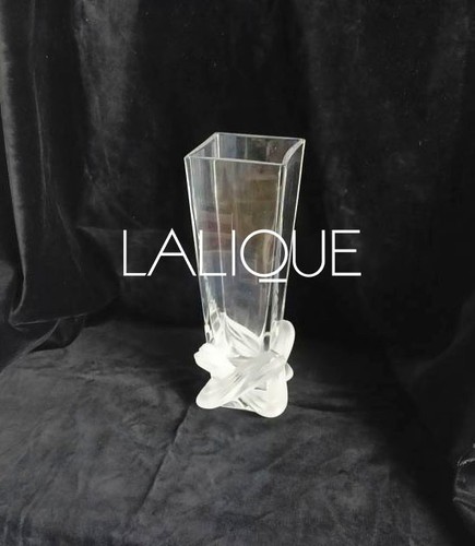 Vaso cristallo lalique francia - cristallo,