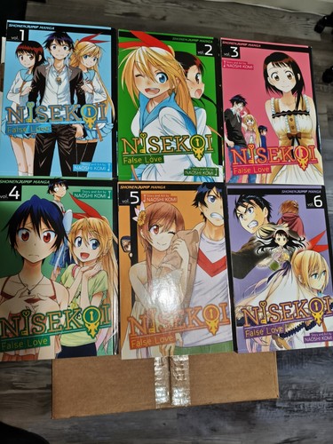 Nisekoi manga volumi - 1-6,