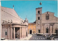 MACERATA - CHIESA DELLA MISERICORDIA E FACCIATA DEL DUOMO -5346-