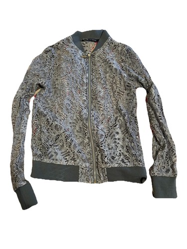 Giacca bomber zara blu - bomber, in