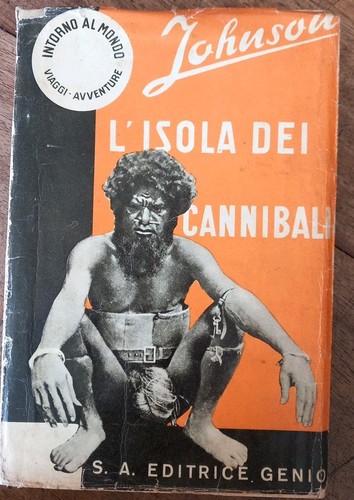 Libro isola dei - dei, cannibali