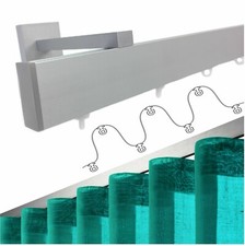 BASTONE TENDA MODERNO A ONDA