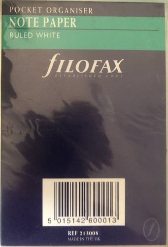 Filofax organizer ricambio - filofax,