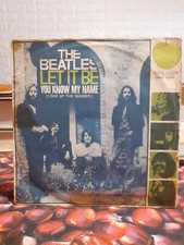 45 giri The Beatles Let it be / You know my name E.M.I. Italiana 1970