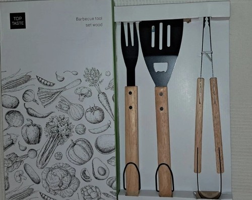 Set utensili per barbecue in - set,