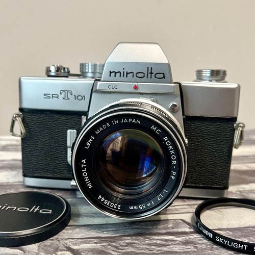 Minolta srt 101 fotocamera - minolta,