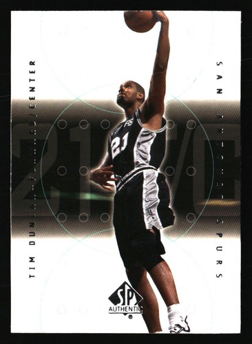 Carte basket tim duncan - basket,
