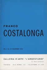 Franco Costalonga: dal 5 al 20 novembre 1969.