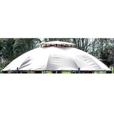 Top Superiore Telo Di Ricambio Per Gazebo Gotic Alluminio Esagonale 3,50