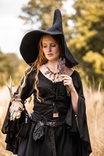 Cappello strega nero glinda - nero, "