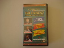 - VHS VIDEOCASSETTA L'ARTE DEL BILIARDO - 1995 DE AGOSTINI - NUOVA