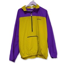 Giacca a vento Vintage viola e