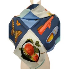 Gucci,  foulard scarf seta vintage