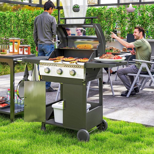 Carrello per barbecue gas 3 - carrello,