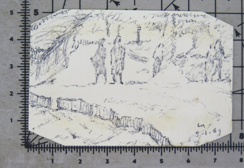 Piccolo disegno datato - piccolo,