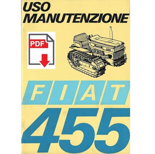 Trattore fiat 455 - 455, cingolato