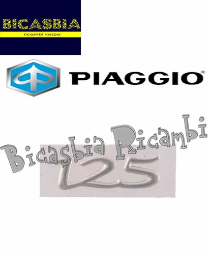 656741 targhetta 125 - 656741, "125"