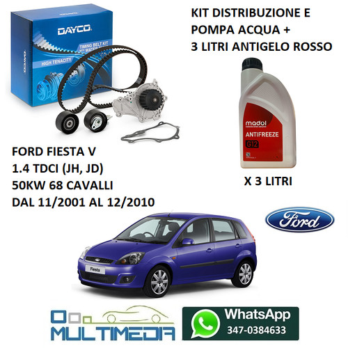 Kit distribuzione pompa - kit, acqua