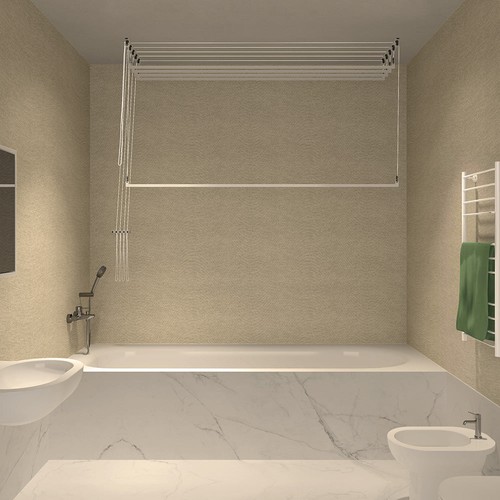 Stendibiancheria soffitto - stendibiancheria,