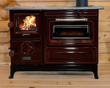 Stufa a legna, cucina, forno